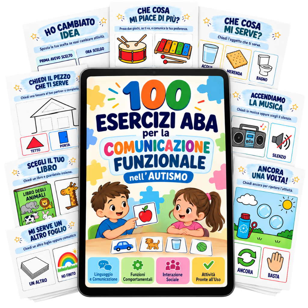100 Esercizi ABA per la Comunicazione Funzionale nell'Autismo